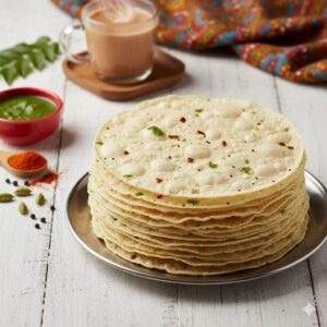Suji Masala Papad